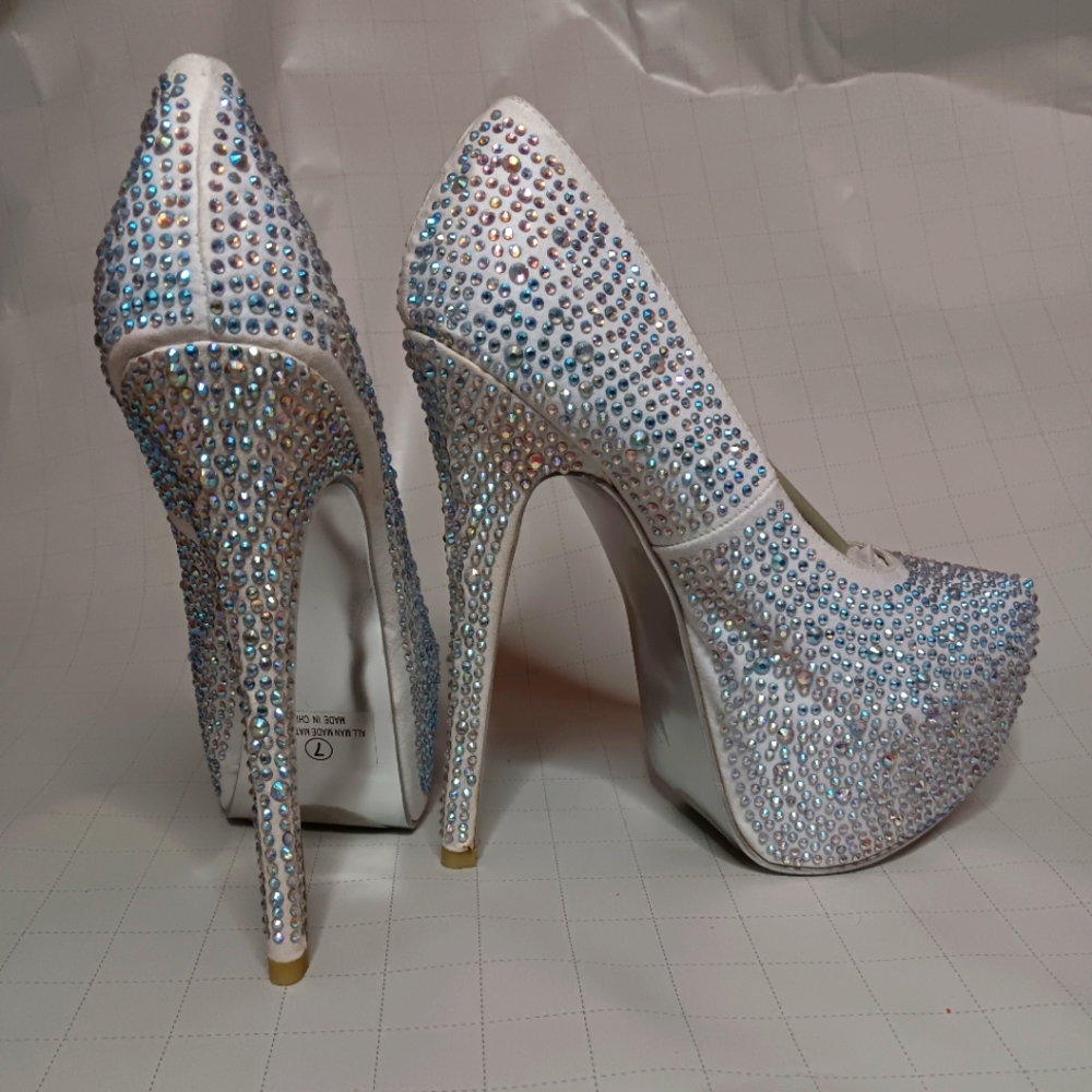 Platform stiletto high heel